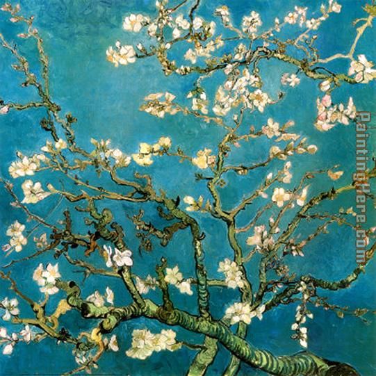 Almond Branches in Bloom 1 painting - Vincent van Gogh Almond Branches in Bloom 1 art painting